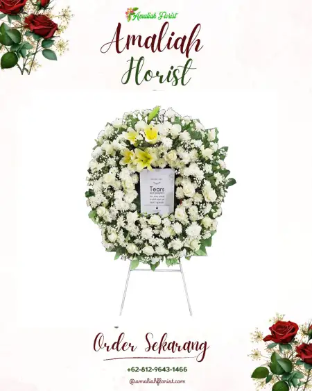 Krans Bunga Duka Venue Wedding Cibinong